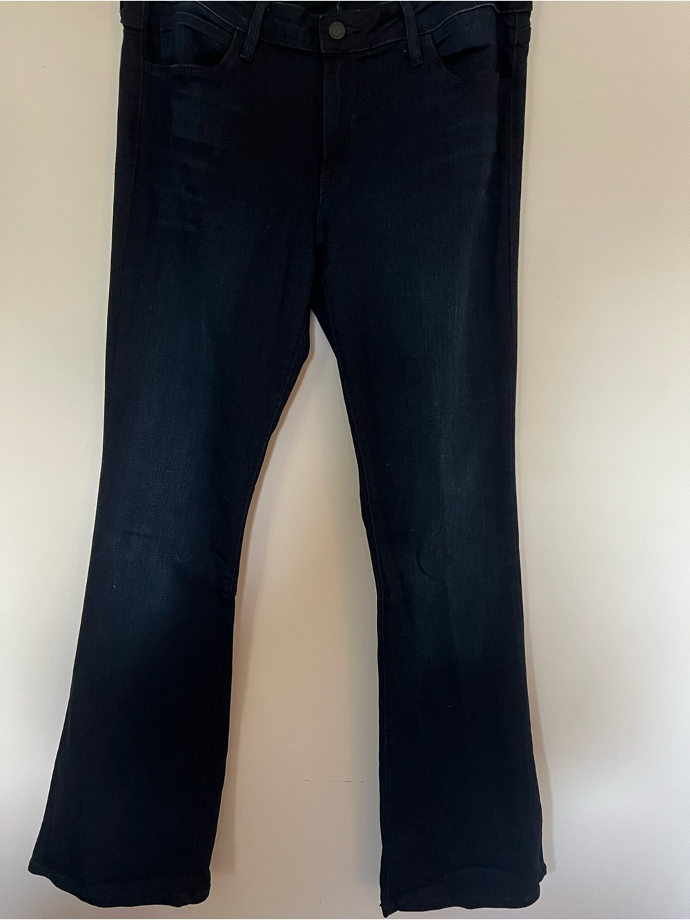 Just Black Women's Dark Navy Flare Jeans